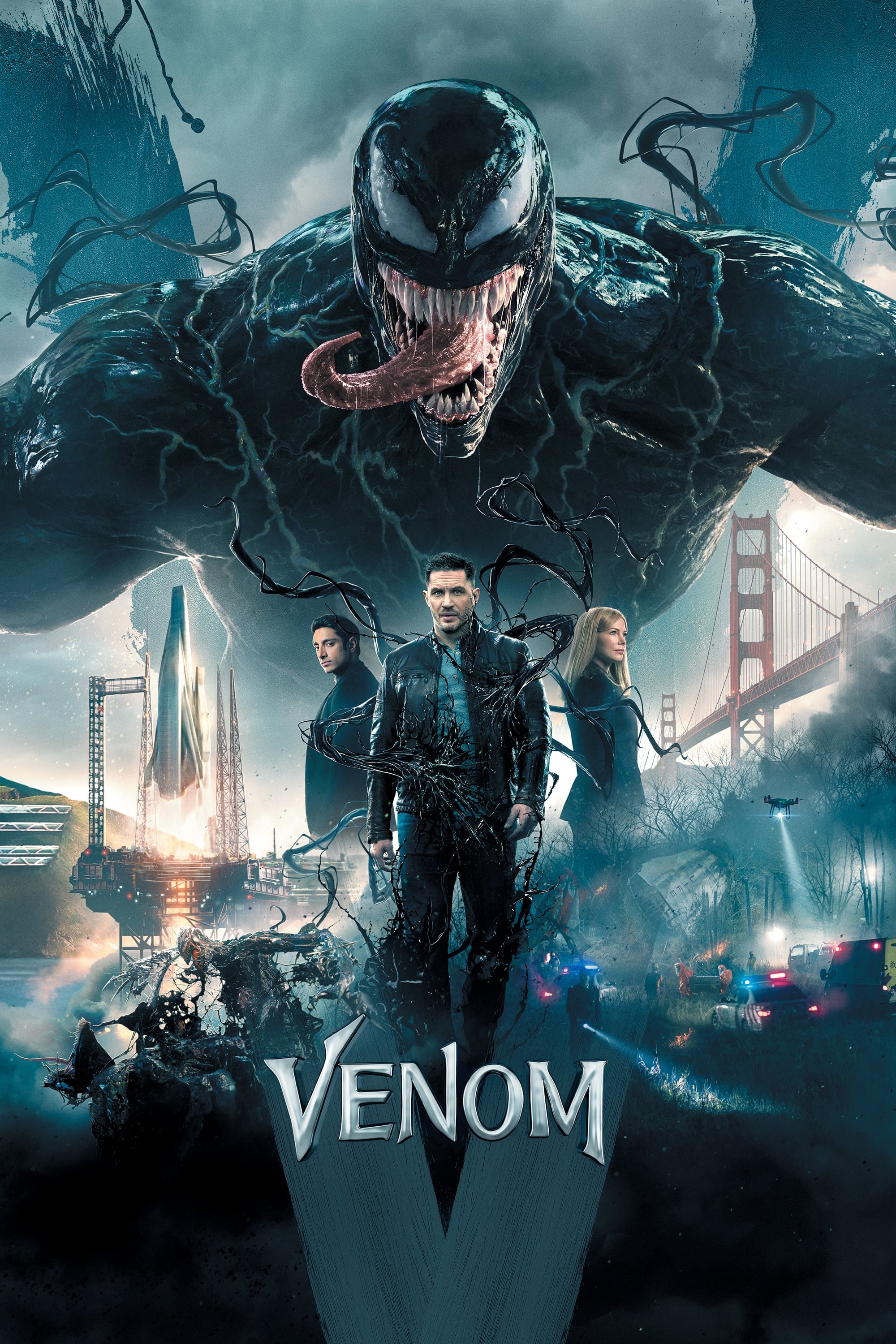 Venom 2018 Hindi English Dual Audio MCU Movie BluRay HD ESub Movies4U.com
