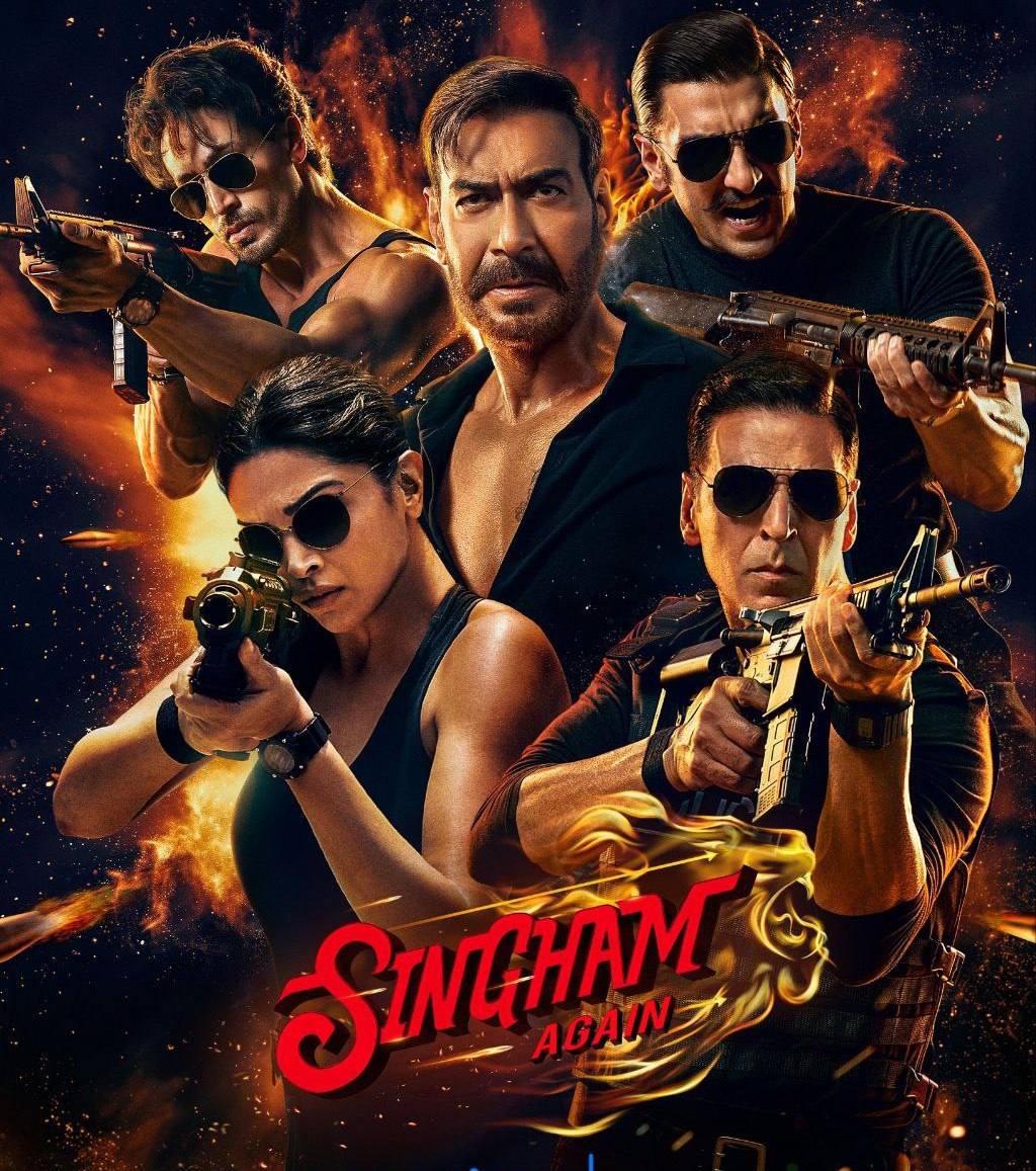 Singham Again 2024 Bollywood Hindi Movie HD ESub Movies4U.com
