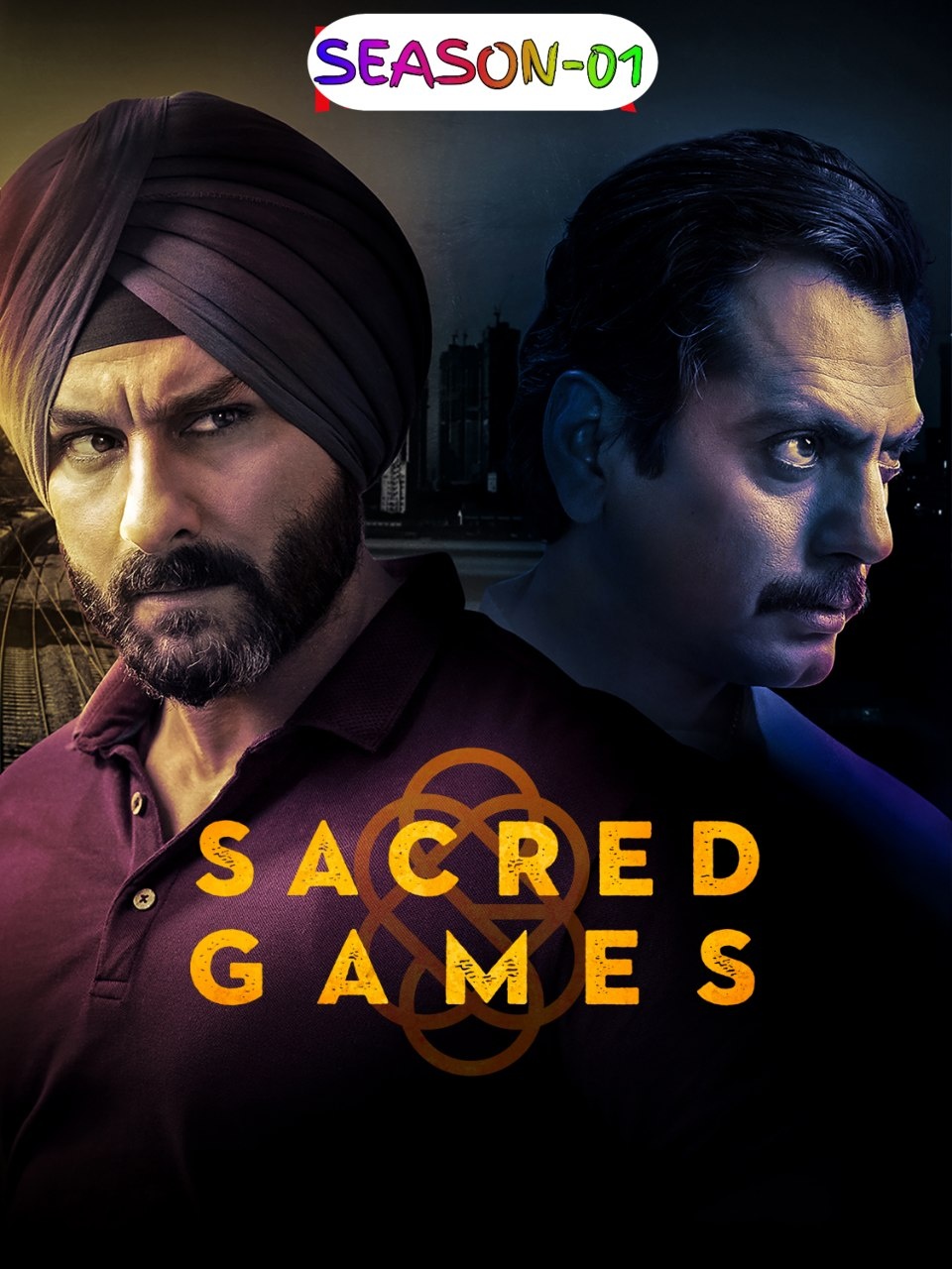 Sacred Games S01 2018 Hindi Completed Web Series HEVC ESub Movies4U.com
