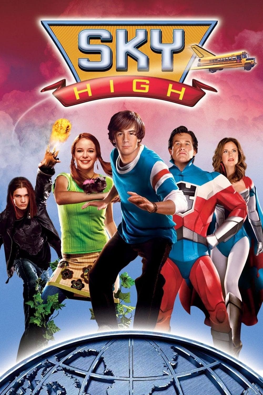 Sky High 2005 Hollywood Hindi Dubbed BluRay Hindi English Full Movie ESub Movies4U.com