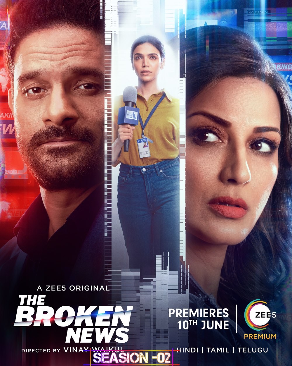 The Broken News S02 2024 Hindi Completed Web Series HEVC ESub Movies4U.com