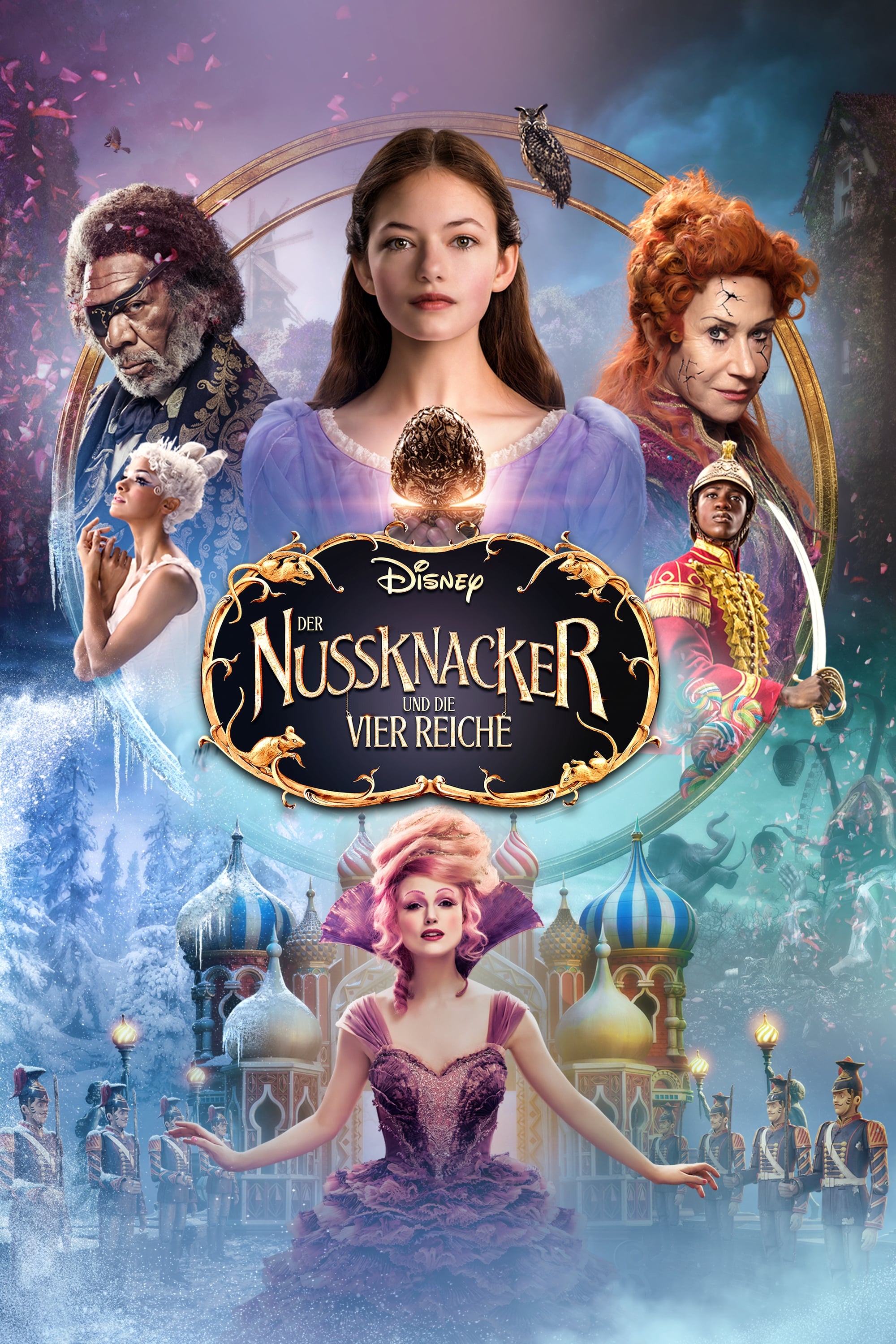 The Nutcracker and the Four Realms 2018 Hindi English Dual Audio Hollywood Movie BluRay HD ESub Movies4U.com
