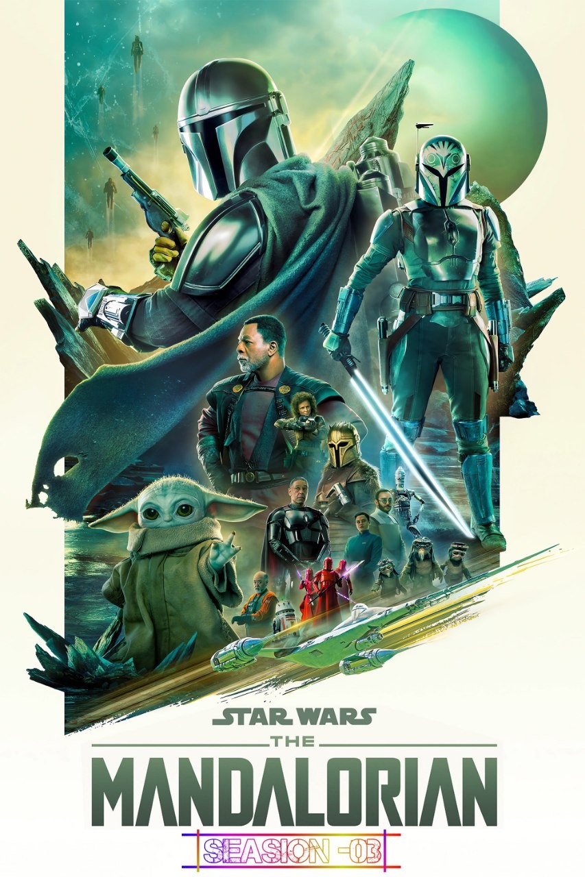 Star Wars The Mandalorian S3 2023 Dual Audio Hindi English Completed Web Series HEVC ESub Movies4U.com
