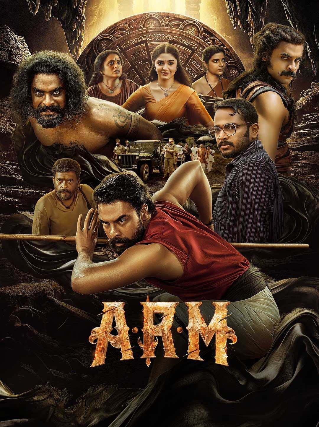 ARM 2024 Hindi Malayalam Dual Audio UnCut South Movie HD ESub Movies4U.com