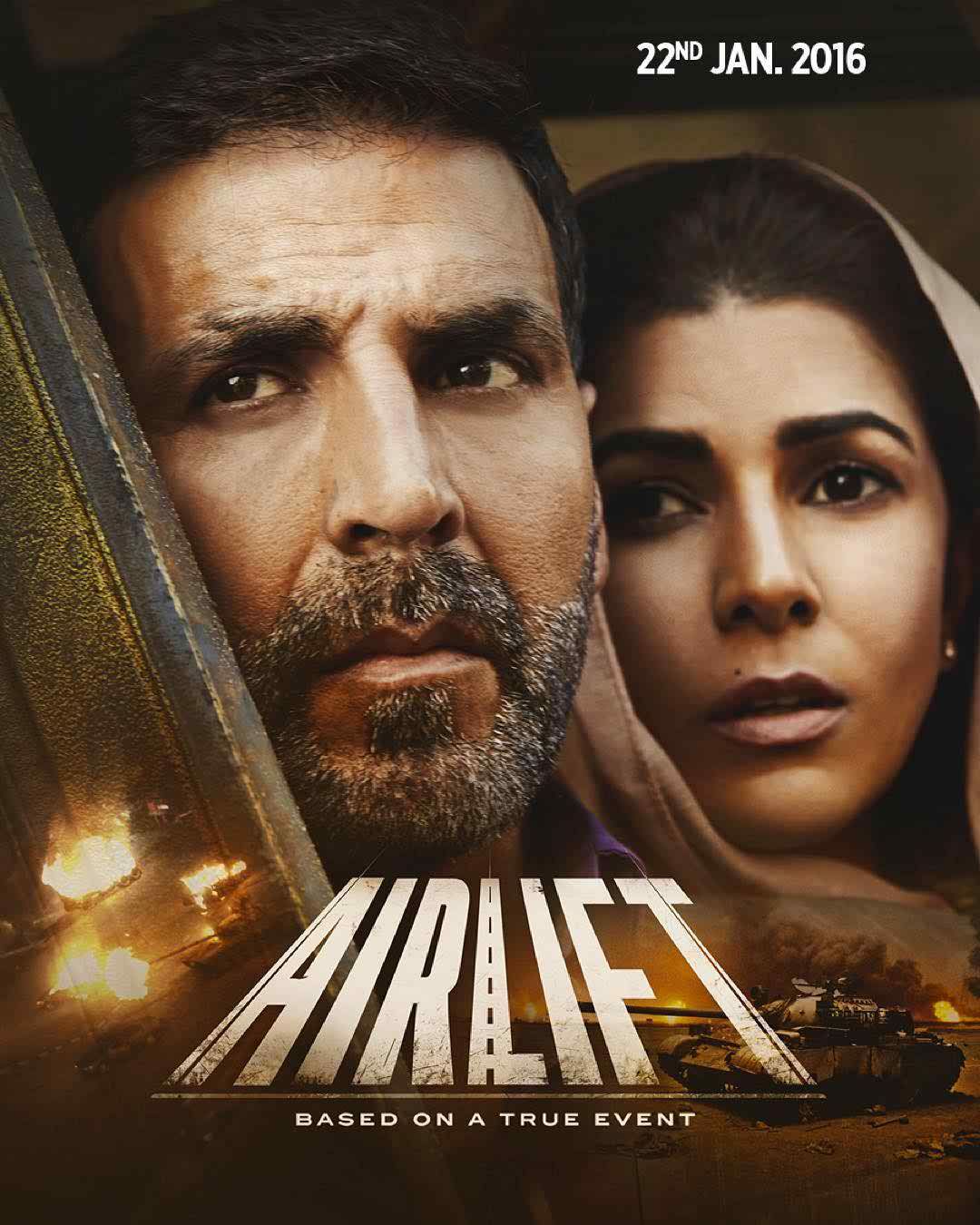 Airlift 2016 Bollywood Hindi Movie BluRay HD ESub Movies4U.com