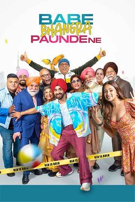 Babe Bhangra Paunde Ne 2022 Punjabi Full Movie PreDvD Movies4U.com