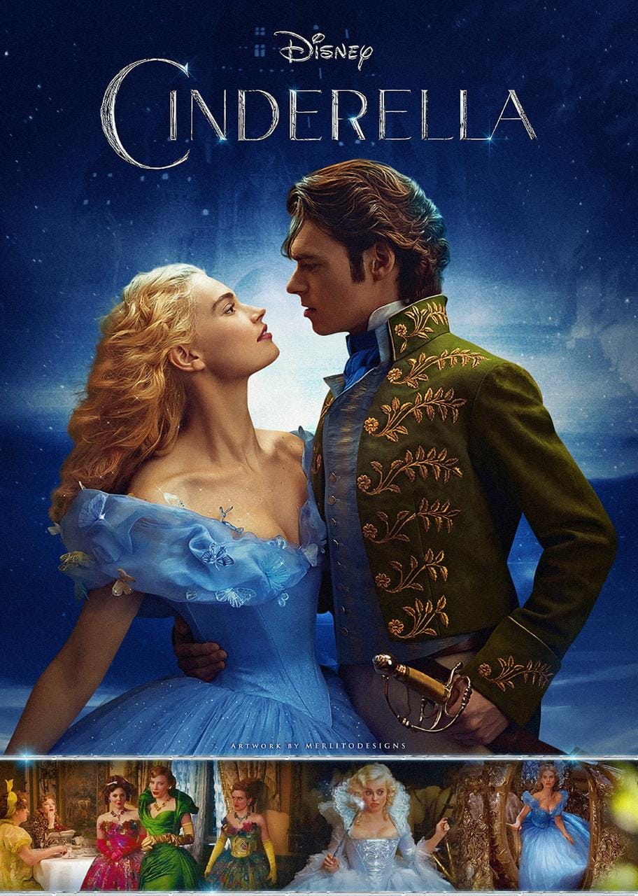 Cinderella 2015 Dual Audio Hindi English Full Movie Bluray ESub Movies4U.com