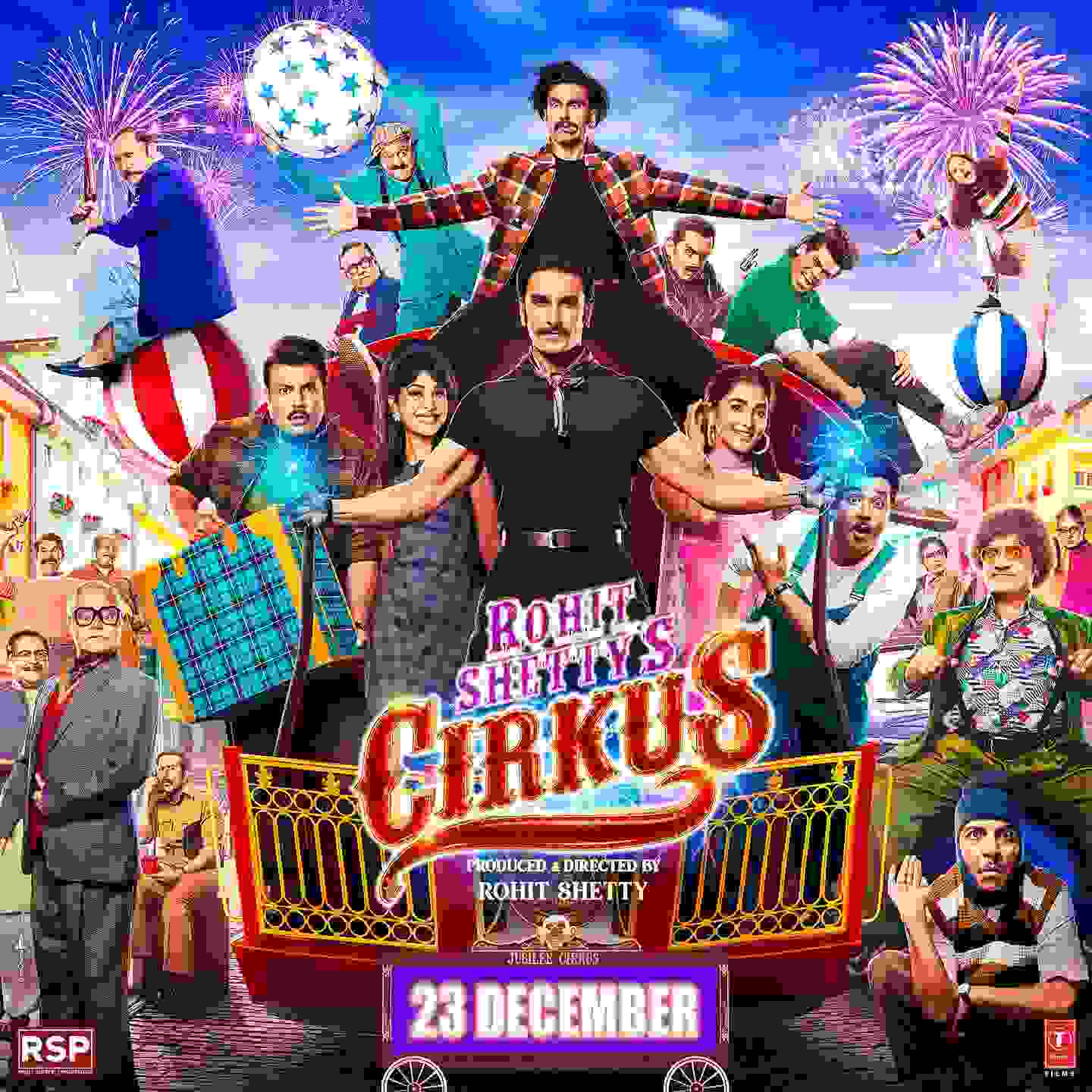 Cirkus (2023) Bollywood Hindi Full Movie HD ESub Movies4U.com