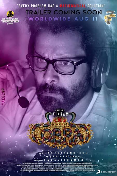 Cobra 2022 South Hindi HQ Dubbed Full Movie 480p 720p 1080p Movies4U.com