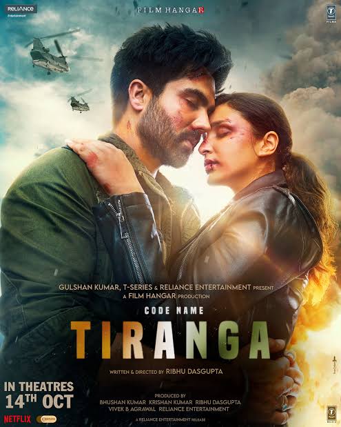 Code Name Tiranga 2022 Bollywood Hindi Full Movie HD ESub Movies4U.com