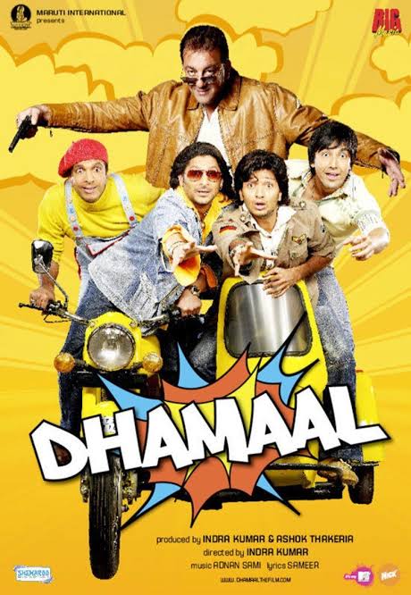 Dhamaal 2007 Bollywood Hindi Full Movie HEVC 480p 720p 1080p Movies4U.com