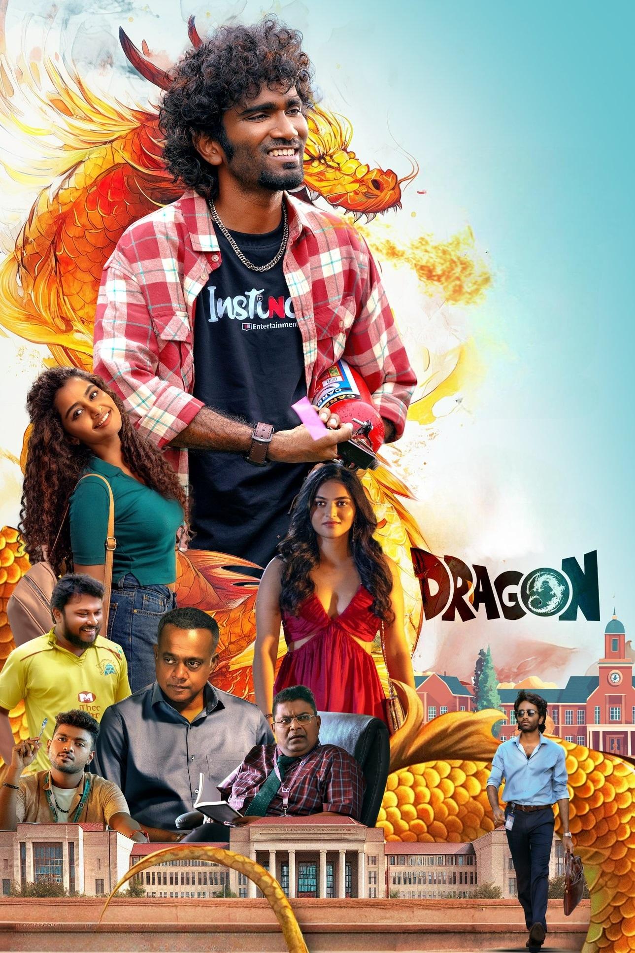 Dragon 2025 Hindi Tamil Daul Audio UnCut South Movie HD ESub Movies4U.com