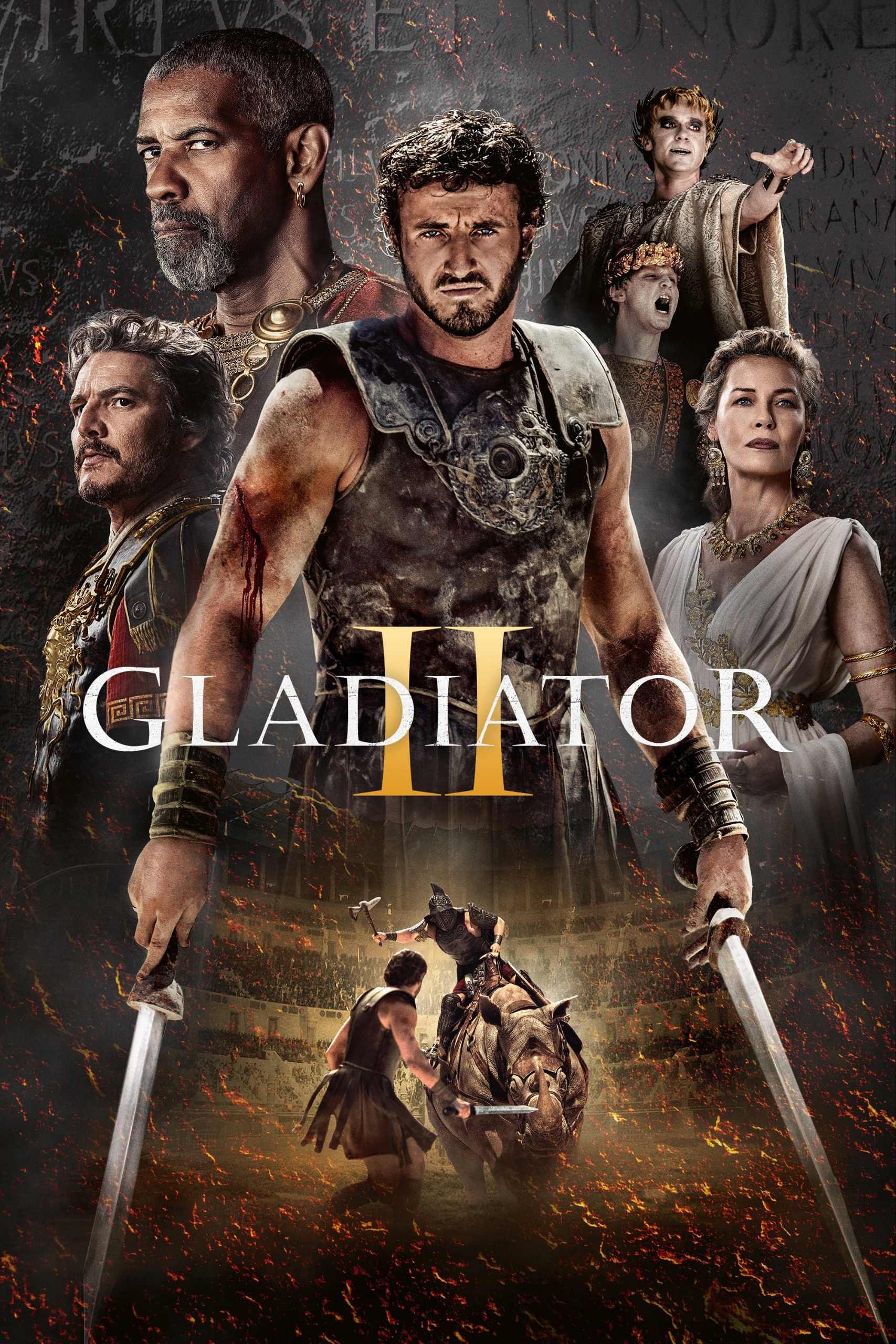 Gladiator II 2024 Hindi English Dual Audio Movie HD ESub Movies4U.com