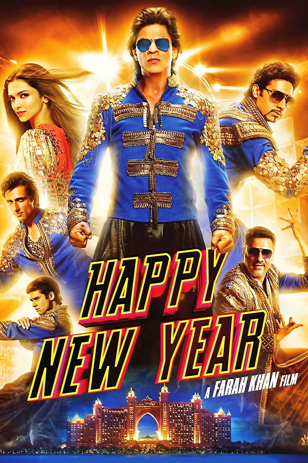 Happy New Year 2014 Bollywood Hindi Movie BluRay HD ESub Movies4U.com