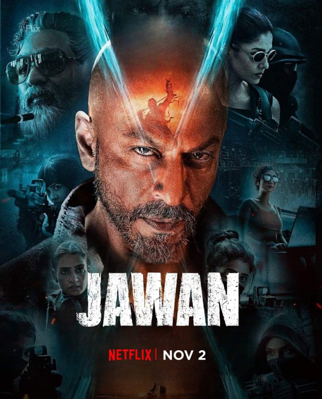 Jawan 2023 Bollywood Hindi Full Movie HD ESub Movies4U.com