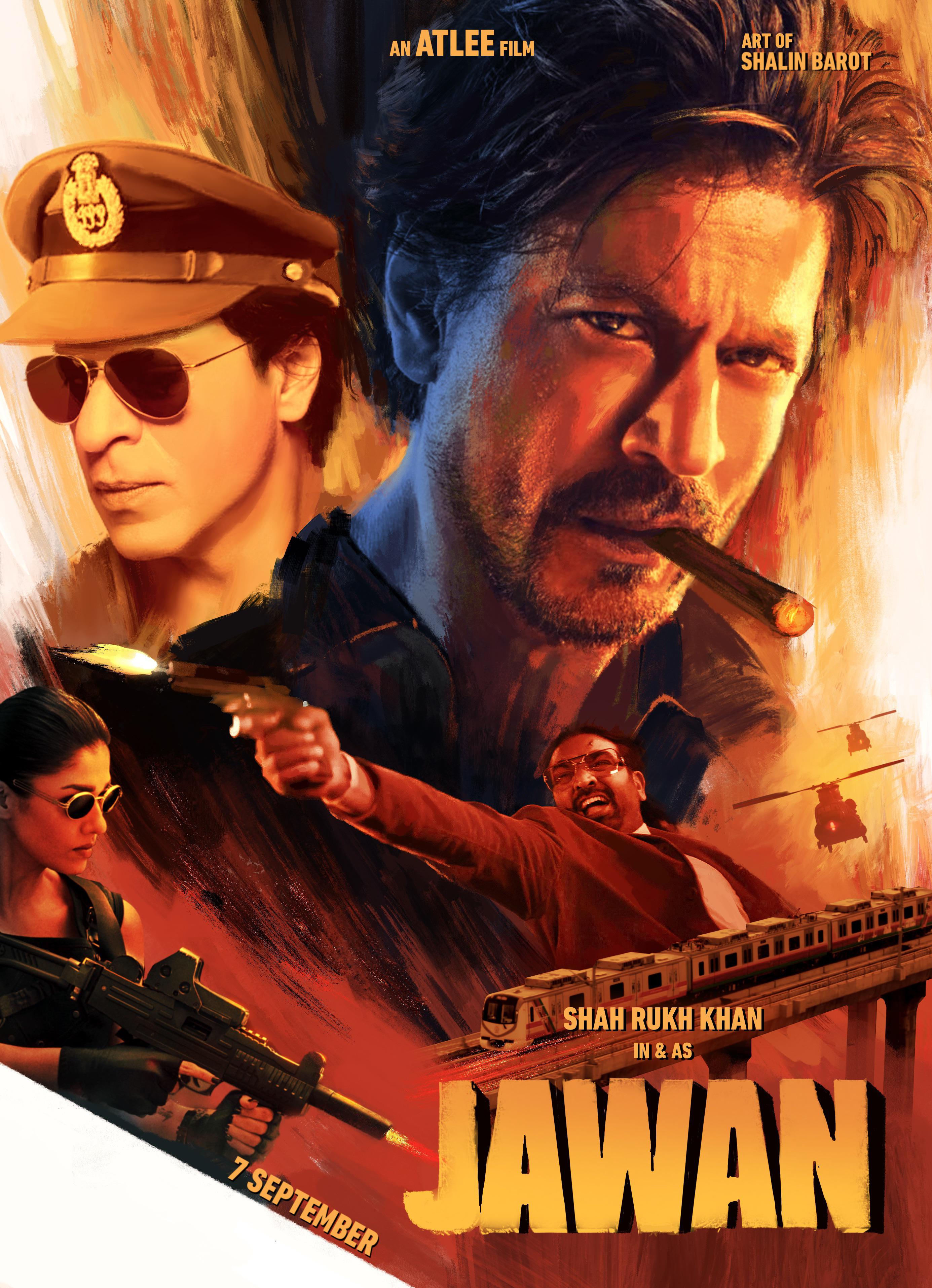 Jawan 2023 Bollywood Hindi Movie HD ESub Movies4U.com