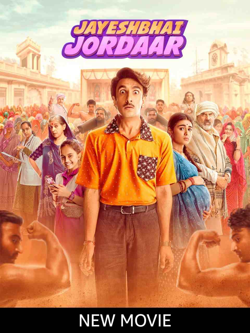 Jayeshbhai Jordaar 2022 Bollywood Hindi Full Movie HD ESub Movies4U.com
