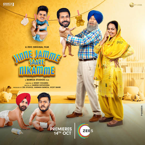 Jinne Jamme Saare Nikamme 2021 Punjabi Full Movie HD ESub Movies4U.com