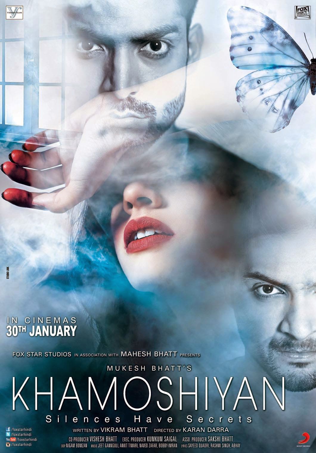 Khamoshiyan 2015 Bollywood Hindi Full Movie HD ESub Movies4U.com