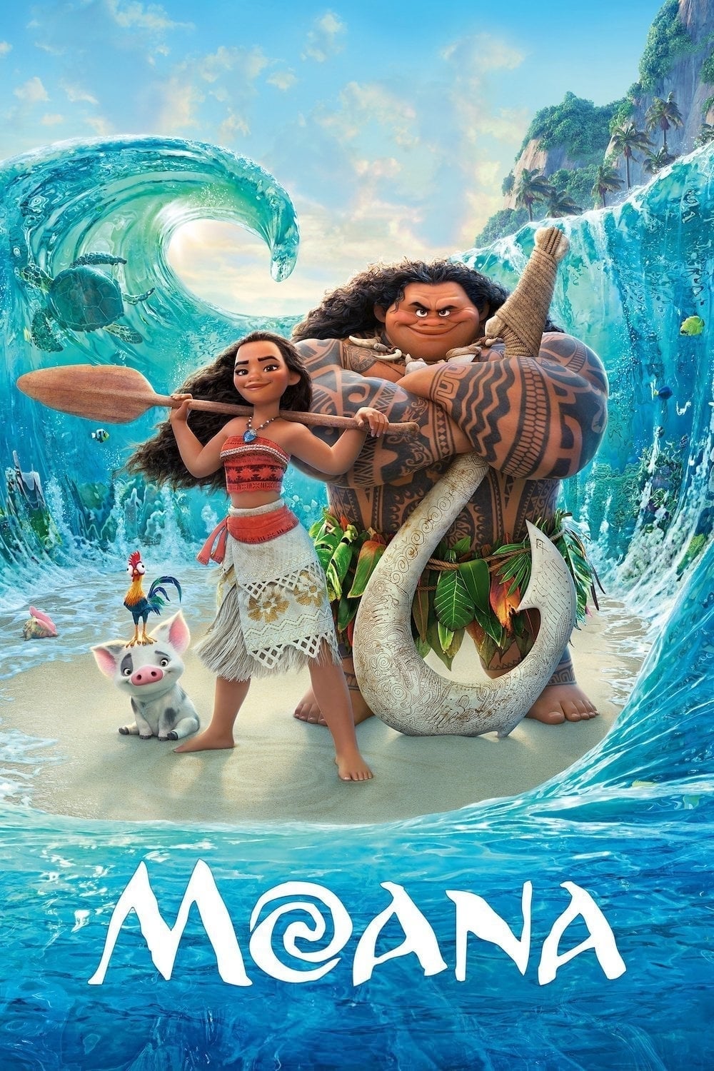 Moana 2016 Hindi English Dual Audio Animated Movie BluRay HD ESub Movies4U.com