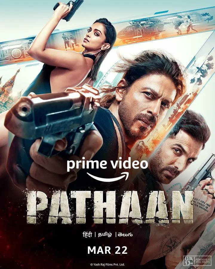 Pathaan 2023 Bollywood Hindi Full Movie HD ESub Movies4U.com