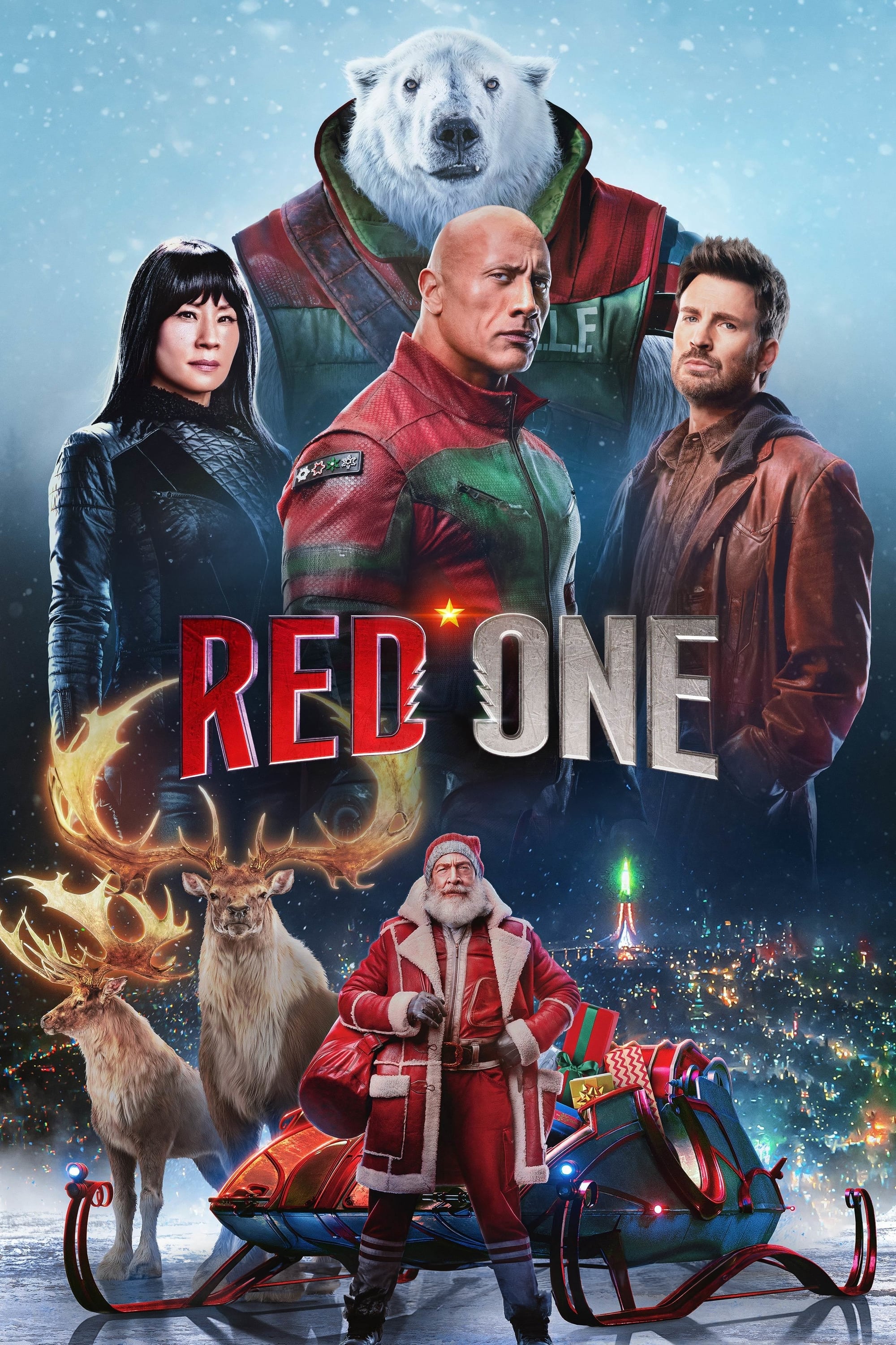 Red One 2024 Hindi English Dual Audio Movie HD ESub Movies4U.com