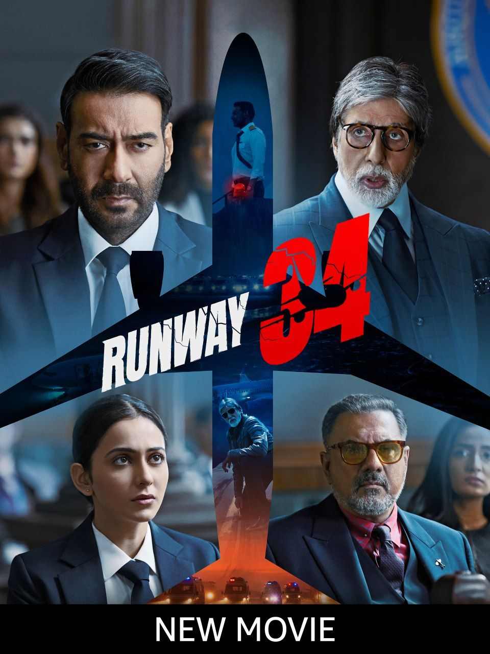 Runway 34 2022 Bollywood Hindi Full Movie HD ESub Movies4U.com