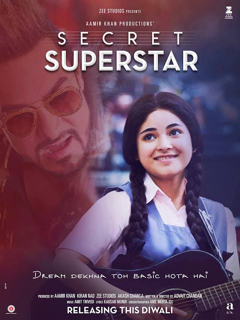 Secret Superstar 2017 Bollywood HIndi Full Movie ESub BluRay Movies4U.com