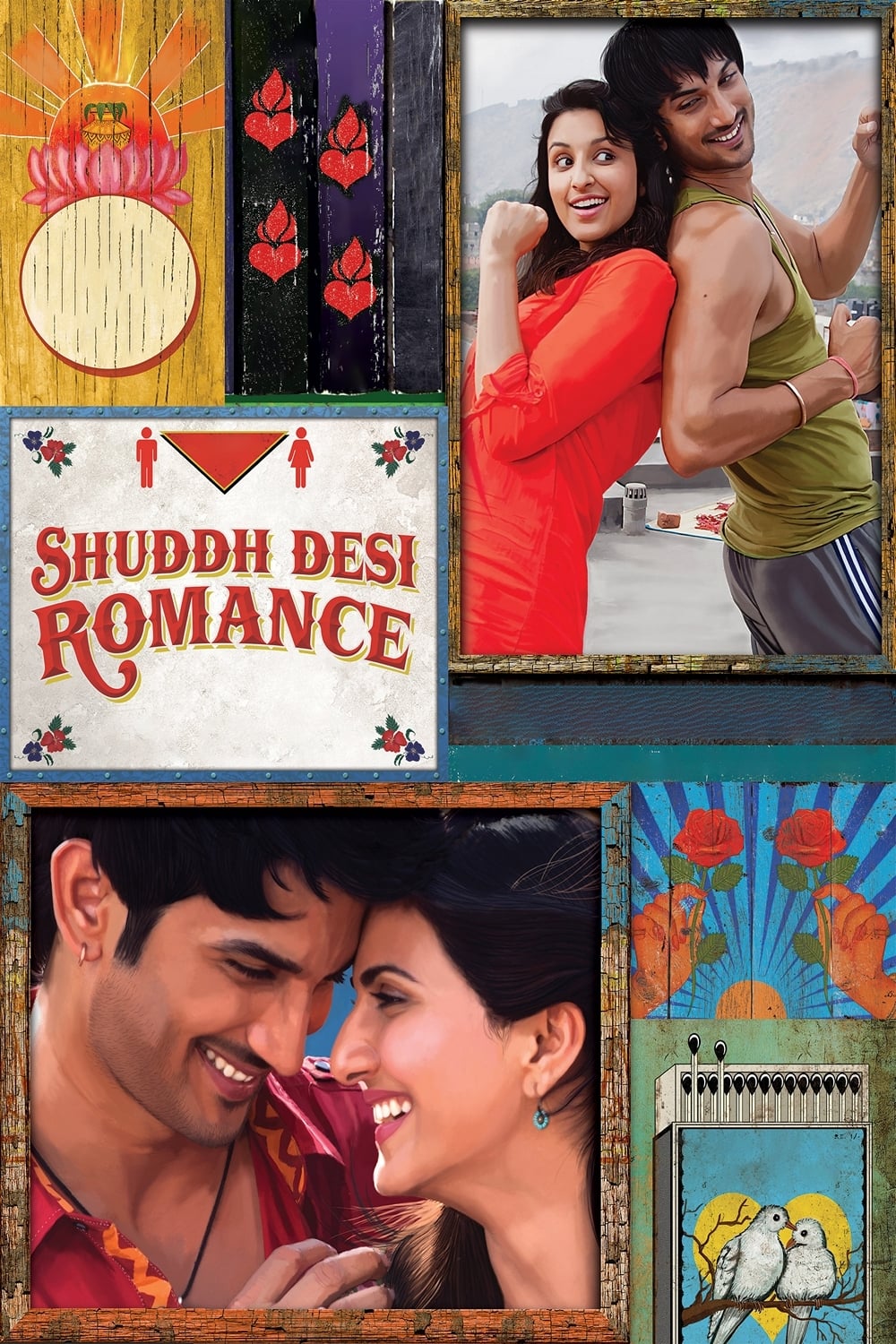 Shuddh Desi Romance 2013 Bollywood Hindi Movie BluRay HD ESub Movies4U.com