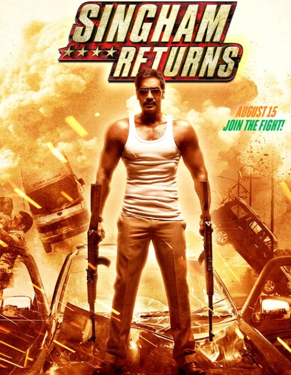 Singham Returns 2014 Bollywood Hindi Full Movie BluRay HD ESub Movies4U.com