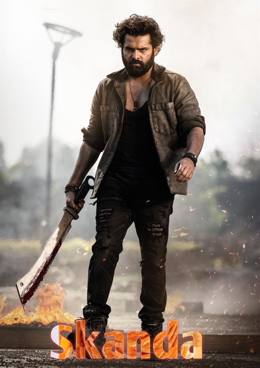 Skanda 2023 Hindi Telugu Dual Audio Full Movie UnCut HD ESub Movies4U.com