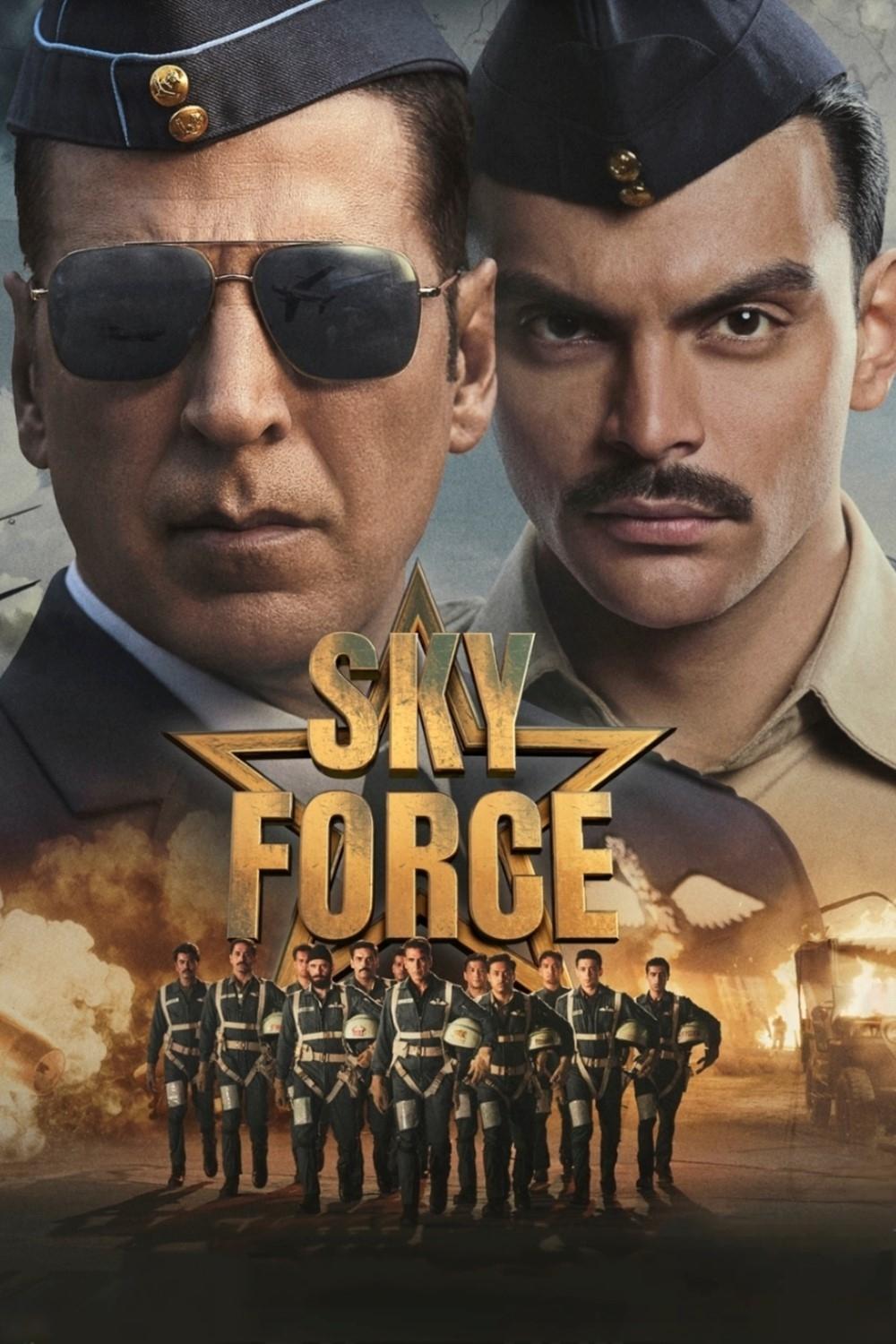 Sky Force 2025 Bollywood Hindi Movie HD ESub Movies4U.com