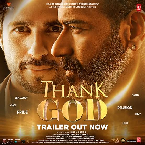 Thank God 2022 Bollywood Hindi Full Movie HD ESub Movies4U.com