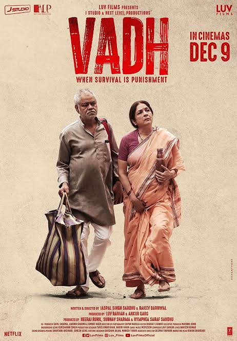 Vadh 2023 Bollywood Hindi Full Movie WEB HDRip ESub Movies4U.com