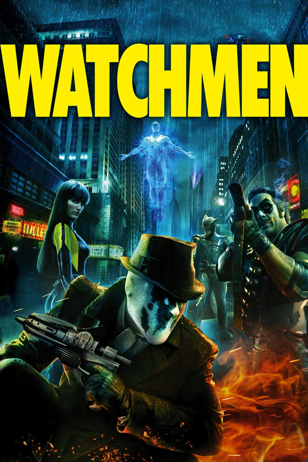 Watchmen 2009 Hindi English Dual Audio Movie BluRay HD ESub Movies4U.com