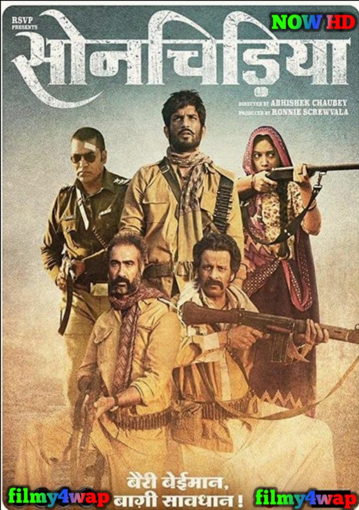 sonchiriya (2019) full Bollywood movie 480p hd Movies4U.com