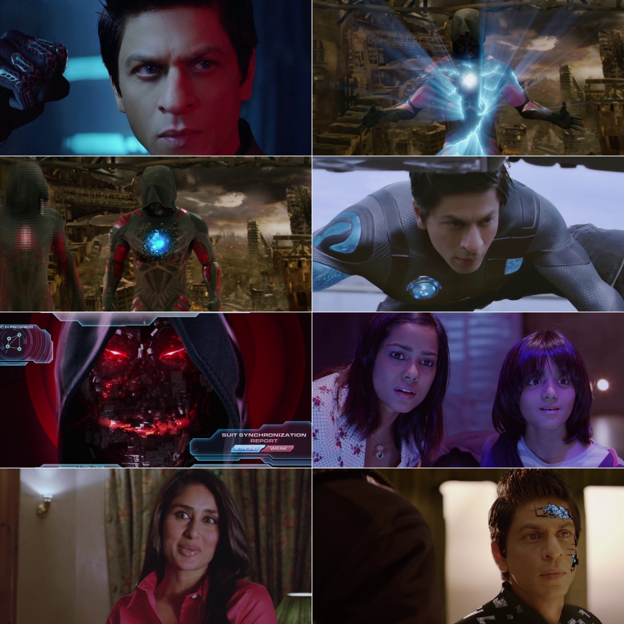 Ra One 2011 Bollywood Hindi Movie BluRay HD ESub Movies4U screenshot