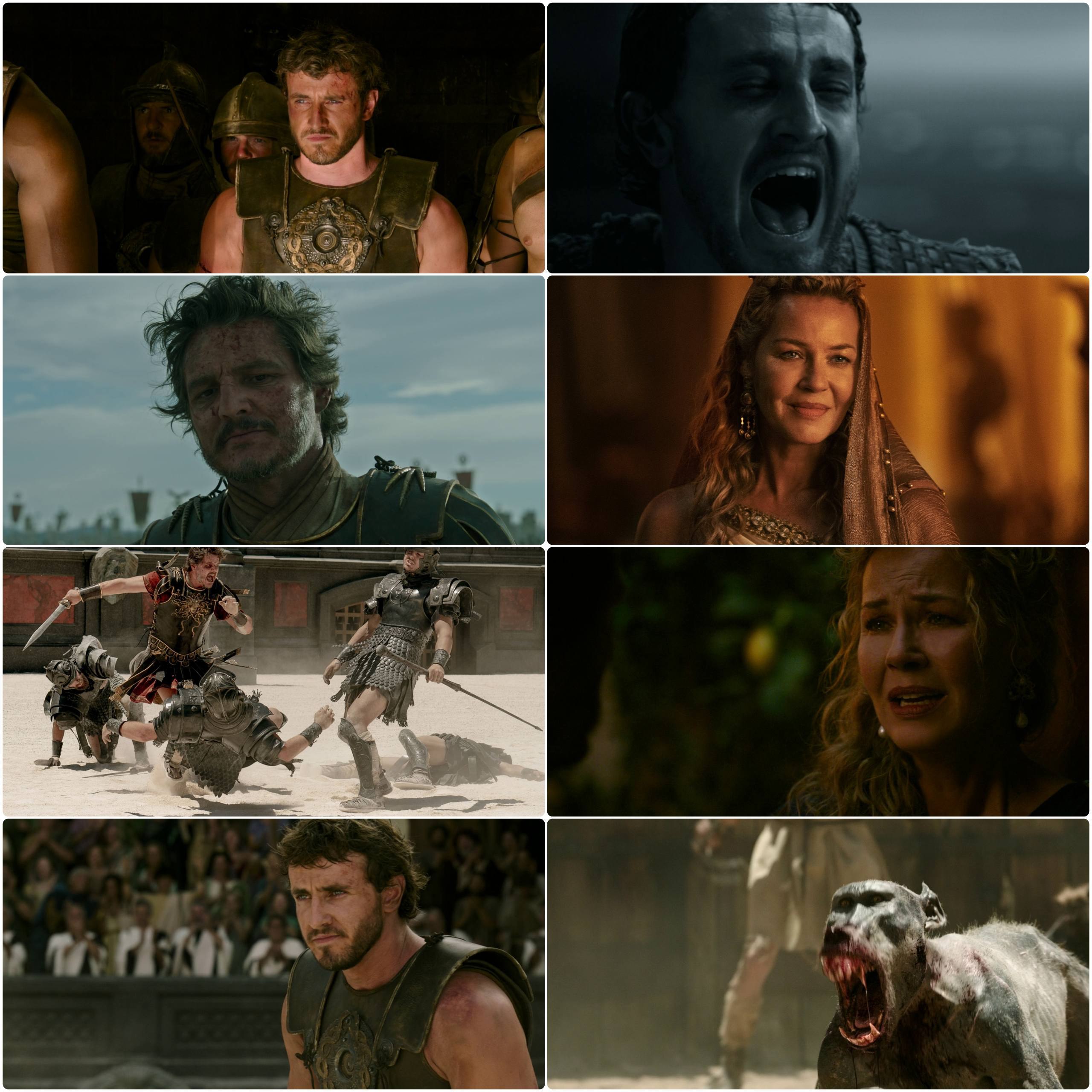 Gladiator II 2024 Hindi English Dual Audio Movie HD ESub Movies4U screenshot