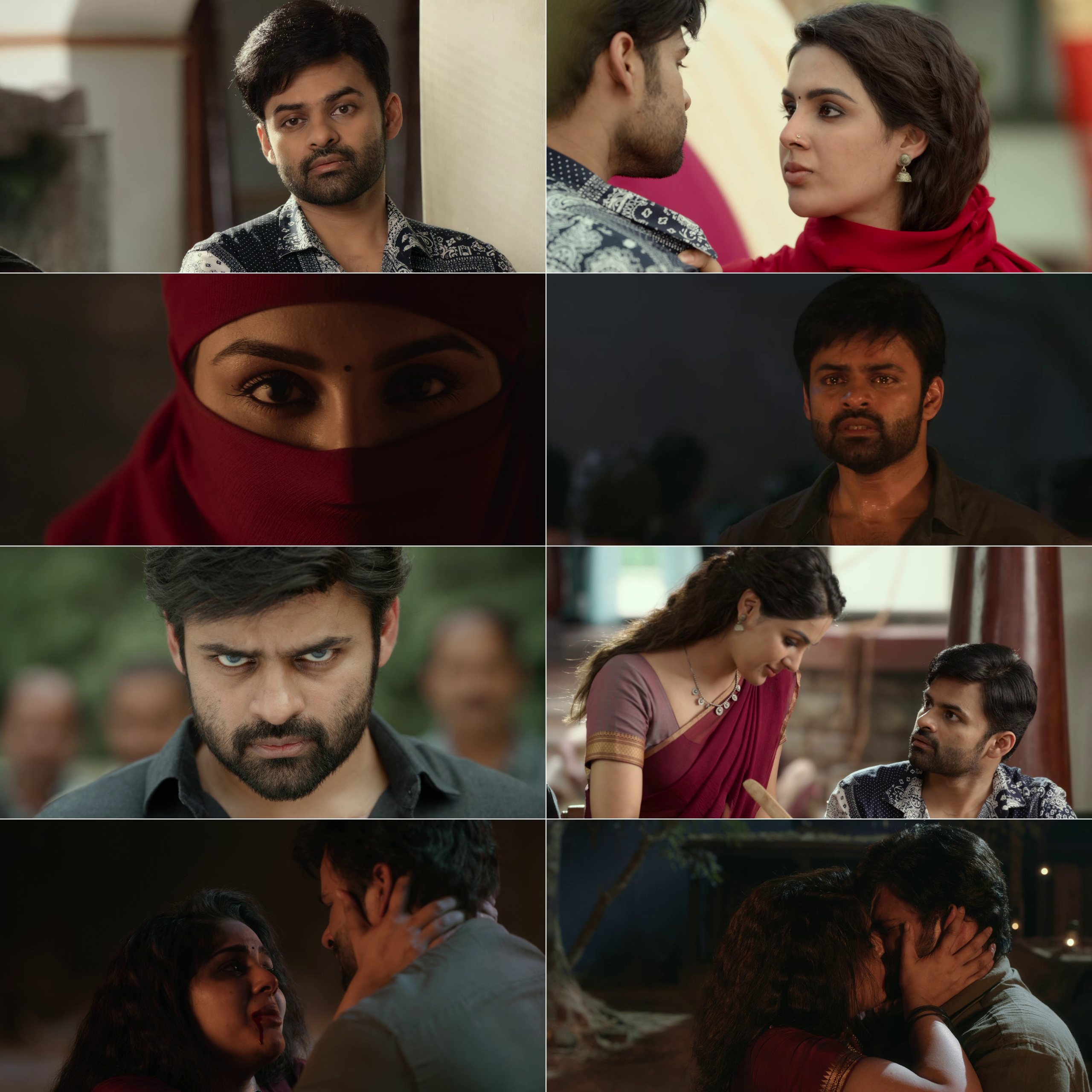 Virupaksha 2023 Hindi Telugu Dual Audio UnCut South Movie HD ESub Movies4U screenshot