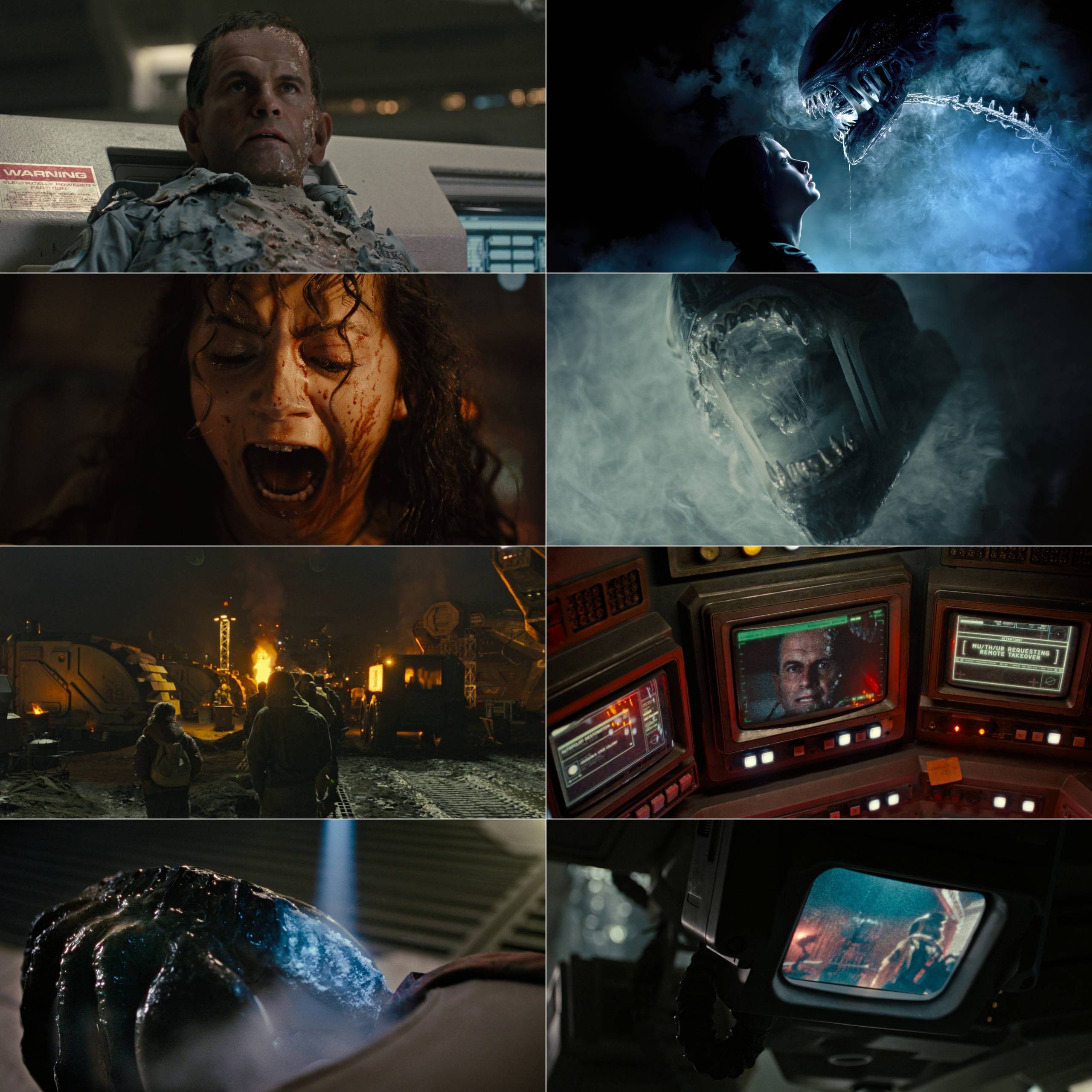 Alien Romulus 2024 Hindi English Dual Audio Hollywood Movie HD ESub Movies4U screenshot