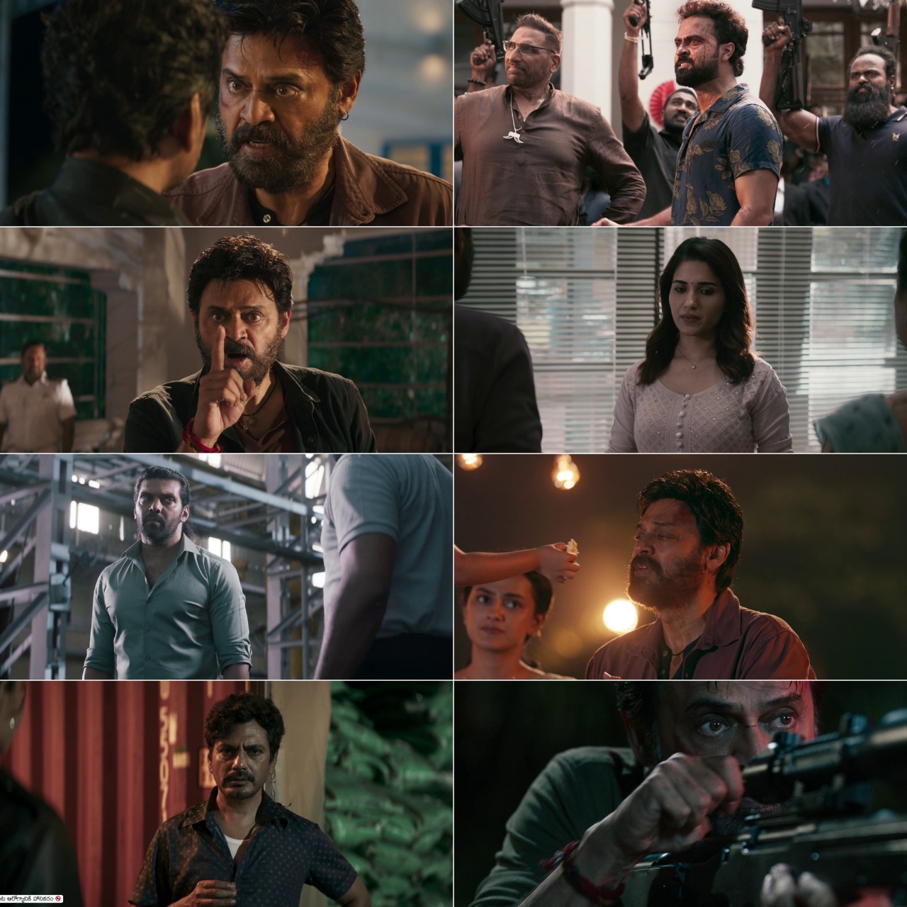 Saindhav 2024 Hindi Telugu Dual Audio UnCut Movie HD ESub Movies4U screenshot